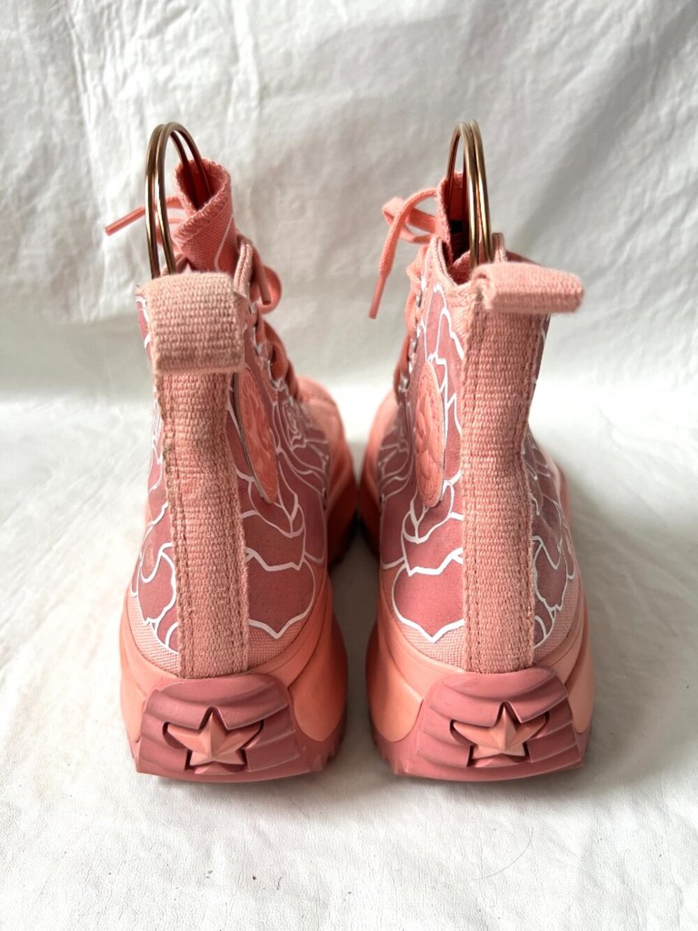 Converse x Natasha Cloud platform sneakers Run Star pink quartz womens 8.5 shoes - Picture 4 of 12